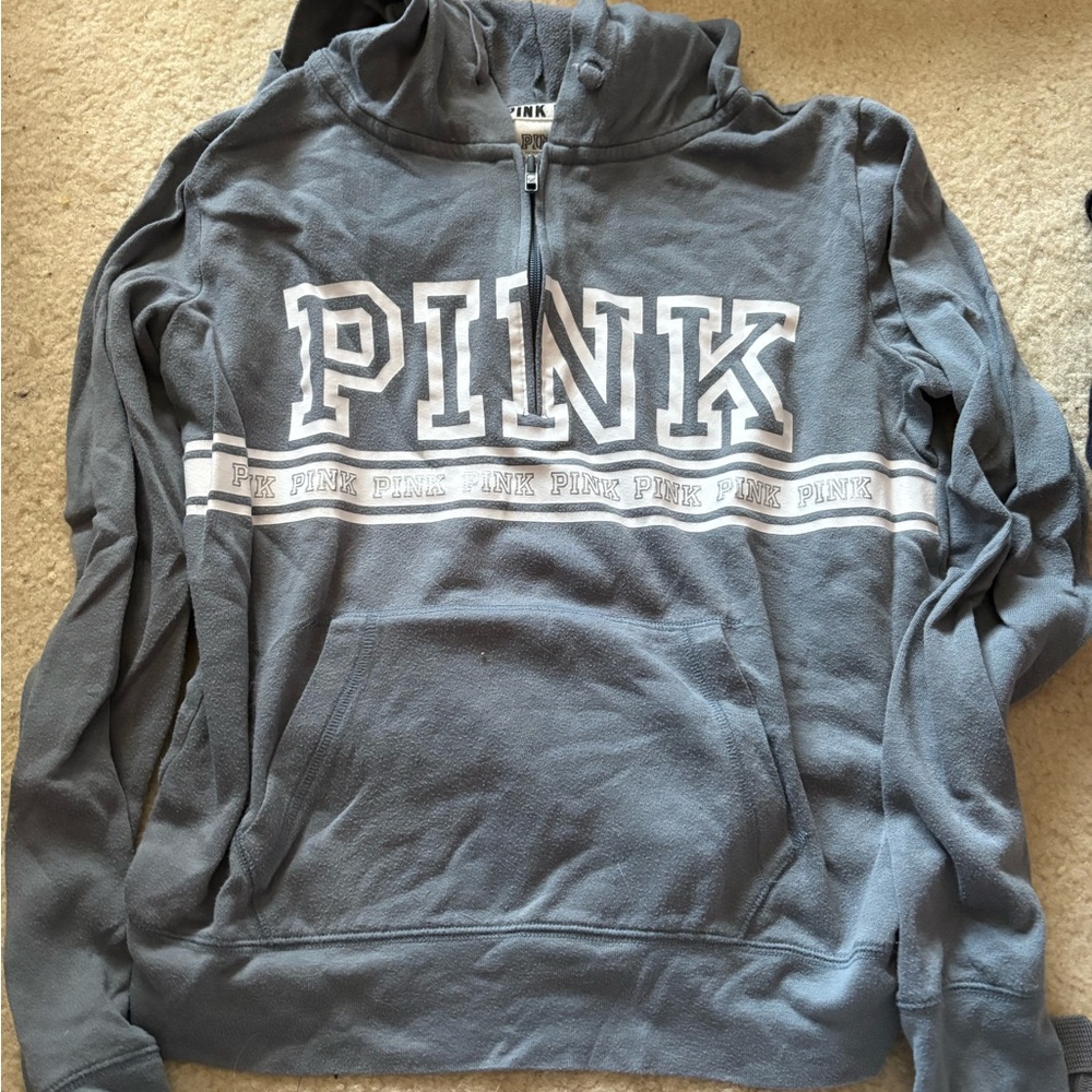 PINK Victoria's Secret Gray Hoodie